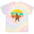 Bigfoot Kayak Paddling Lake Rafts Inflatable Canoe Sasquatch Tie-Dye T-Shirts Hazy Rainbow Tie-Dye Bigfoot Kayak Paddling Lake Rafts Inflatable Canoe Sasquatch Tie-Dye T-Shirts Hazy Rainbow Tie-Dye