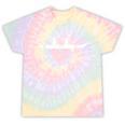 Canoe Couple Canoe Team Canoe Lover Canoeing Tour Summer Men Women Kids Tie-Dye T-Shirts Hazy Rainbow Tie-Dye