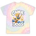 Canoe Dogs Golden Retriever Paddling Graphic Tie-Dye T-Shirts Hazy Rainbow Tie-Dye Canoe Dogs Golden Retriever Paddling Graphic Tie-Dye T-Shirts Hazy Rainbow Tie-Dye