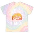 Canoe Old Man Sleeveless Tie-Dye T-Shirts Hazy Rainbow Tie-Dye