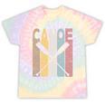 Canoe Vintage Canoeing Retro Canoe Paddling Tie-Dye T-Shirts Hazy Rainbow Tie-Dye