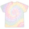 Canoe Yes I Can Raglan Baseball Tee Tie-Dye T-Shirts Hazy Rainbow Tie-Dye