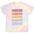 Canoeing Tie-Dye T-Shirts Hazy Rainbow Tie-Dye