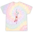 Kayak Lover Kayaking Canoe Paddling Water Sport Cute Kayaker Tie-Dye T-Shirts Hazy Rainbow Tie-Dye