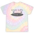 Kayak Queen Fun Kayak And Canoe Paddler Tie-Dye T-Shirts Hazy Rainbow Tie-Dye