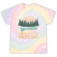 Kayaking Outdoor Water Sports Canoeing Paddle Kayak Tie-Dye T-Shirts Hazy Rainbow Tie-Dye