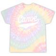 Team Canoe Comfort Colors Adult Sweatshirt Tie-Dye T-Shirts Hazy Rainbow Tie-Dye