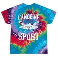 Canoe Canoeing Vintage Canoeing Is My Sport Tie-Dye T-Shirts Festival Tie-Dye