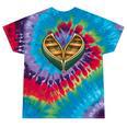 Canoe Heart Cute Minimalist Paddling Adventure Tie-Dye T-Shirts Festival Tie-Dye