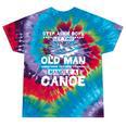 Canoe Old Man Canoeing Comfort Colors Adult Sweatshirt Tie-Dye T-Shirts Festival Tie-Dye