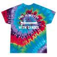 Canoe Paddle Raglan Baseball Tee Tie-Dye T-Shirts Festival Tie-Dye
