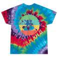 Canoeing Shirt Vintage Retro Canoe Tie-Dye T-Shirts Festival Tie-Dye
