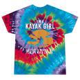 Cool Kayak For Women Girls Kayaker Canoe Kayaking Paddle Oar Tie-Dye T-Shirts Festival Tie-Dye