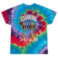 Kayak And Canoe Lake Fun Raglan Baseball Tee Tie-Dye T-Shirts Festival Tie-Dye