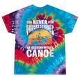 Women's Canoe Old Man Tie-Dye T-Shirts Festival Tie-Dye