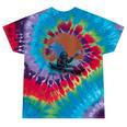 Women's Kayaking Sloth Kayak Kayaker Canoe Paddling Tie-Dye T-Shirts Festival Tie-Dye