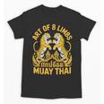 Cute Muay Thai Art For Men Women Kids Muay Thai Lovers Unisex T-Shirt, trending gift