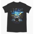 Drum Kit Percussionist Drummer Van Gogh Drums Unisex T-Shirt, trending gift