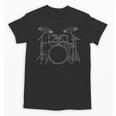 Drum Kit Rock Music Percussion Unisex T-Shirt, trending gift Drum Kit Rock Music Percussion Unisex T-Shirt, trending gift