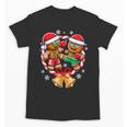 Gingerbread Cookies Christmas Fighting Muay Thai Unisex T-Shirt, trending gift Gingerbread Cookies Christmas Fighting Muay Thai Unisex T-Shirt, trending gift