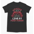 Love At First Punch Professional Boxer Muay Thai Boxing Unisex T-Shirt, trending gift