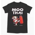 Moo Thai Muay Thai Cow Thai Boxing For Kids Muay Thai Unisex T-Shirt, trending gift