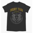 Muay Thai Art Twin Tigers Muay Thai Fighter MMA Martial Arts Unisex T-Shirt, trending gift