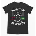 Muay Thai Brazil Brazilian Martial Arts Thai Unisex T-Shirt, trending gift Muay Thai Brazil Brazilian Martial Arts Thai Unisex T-Shirt, trending gift