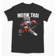 Muay Thai Cat Meow Thai Boxing Martial Art Kids Unisex T-Shirt, trending gift