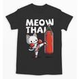 Muay Thai Cat Meow Thai Thai Boxing For Youth Muay Thai Unisex T-Shirt, trending gift