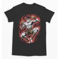 Muay Thai Elbow Strike Silhouette Minimal Clean Sport Unisex T-Shirt, trending gift