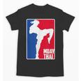 Muay Thai Fighter Retro Kickboxing Training MMA Unisex T-Shirt, trending gift Muay Thai Fighter Retro Kickboxing Training MMA Unisex T-Shirt, trending gift