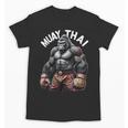 Muay Thai Gorilla Strength Power Fighter Unisex T-Shirt, trending gift
