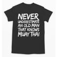 Muay Thai For Men Boys Dad Mixed Martial Arts Unisex T-Shirt, trending gift
