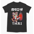 Muay Thai Meow Thai & Thai Boxing Muay Thai Cat Unisex T-Shirt, trending gift