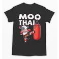 Muay Thai Moo Thai Thai Boxing For Youth Muay Thai Cow Unisex T-Shirt, trending gift