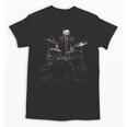Percussion Player Drumset Retro Drum Kit Percussionist Trump Drummer Drums 2024 -Adults Unisex T-Shirt, trending gift Percussion Player Drumset Retro Drum Kit Percussionist Trump Drummer Drums 2024 -Adults Unisex T-Shirt, trending gift