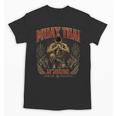 Retro Thailand Muay Thai Thai Boxing Fighter Art Unisex T-Shirt, trending gift Retro Thailand Muay Thai Thai Boxing Fighter Art Unisex T-Shirt, trending gift
