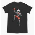 Skeleton Muay Thai Halloween Kickboxing MMA Fighter Costume Unisex T-Shirt, trending gift