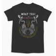 Twin Tiger Sak Yant Muay Thai Fighter Tee Martial Art Unisex T-Shirt, trending gift