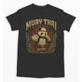 Vintage Muay Thai Gym Thai Boxing Training Fighter Panda Unisex T-Shirt, trending gift
