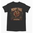 Vintage Muay Thai Wai Kru Thai Boxing Ritual Art Unisex T-Shirt, trending gift Vintage Muay Thai Wai Kru Thai Boxing Ritual Art Unisex T-Shirt, trending gift