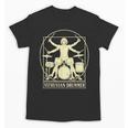 Vitruvian Drummer Drum Kit Music Lover Musician Men Unisex T-Shirt, trending gift Vitruvian Drummer Drum Kit Music Lover Musician Men Unisex T-Shirt, trending gift