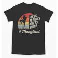 Women's Muay Thai Martial Arts Fighter Retro Vintage Sunset Graphic Unisex T-Shirt, trending gift Women's Muay Thai Martial Arts Fighter Retro Vintage Sunset Graphic Unisex T-Shirt, trending gift