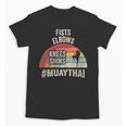 Women's Retro Muay Thai Martial Arts Fighter Graphic Unisex T-Shirt, trending gift