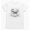 Drum Kit Raglan Baseball Tee Unisex T-Shirt, trending gift Drum Kit Raglan Baseball Tee Unisex T-Shirt, trending gift