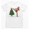 Festive Muay Thai Santa Christmas Unisex T-Shirt, trending gift
