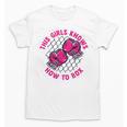 This Girl Knows How To Box Muay Thai Kickboxer Fan Boxing Unisex T-Shirt, trending gift