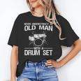 Cool Drummer Art Men Dad Drum Set Player Drum Kit Musician Unisex T-Shirt Cool Drummer Art Men Dad Drum Set Player Drum Kit Musician Unisex T-Shirt