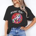 Cute Thai Boxing And Muay Thai Unicorn Unisex T-Shirt